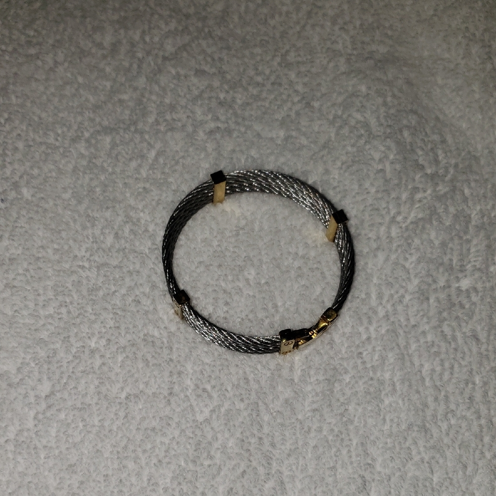 Source Unknown Silver and Gold Women's Bracelet